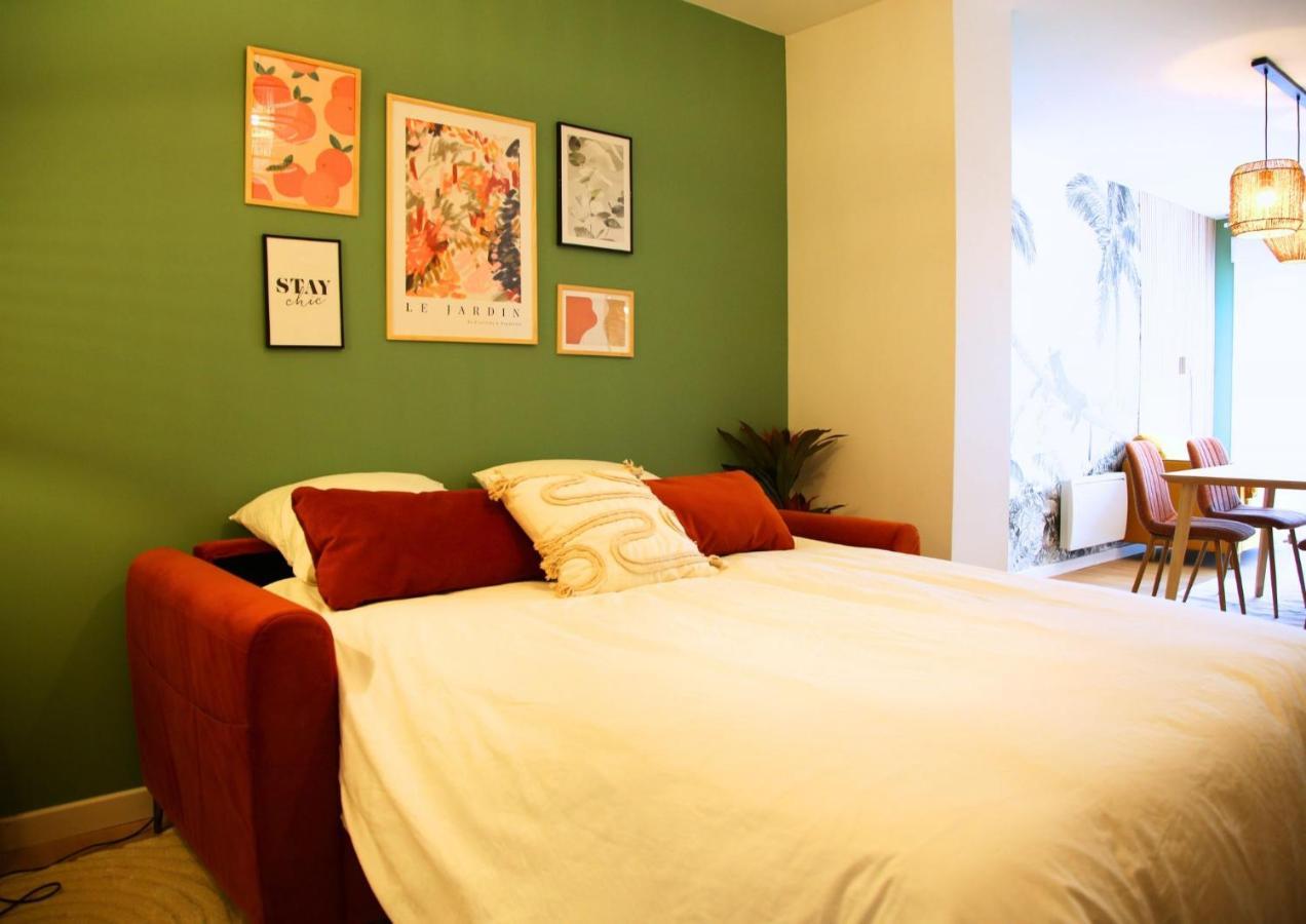 L'Eden Chic - Balneo - Jardin - Parking Gratuit Apartment Arras Luaran gambar